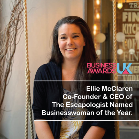 Ellie McClaren Named Businesswoman of the Year by Business Awards UK